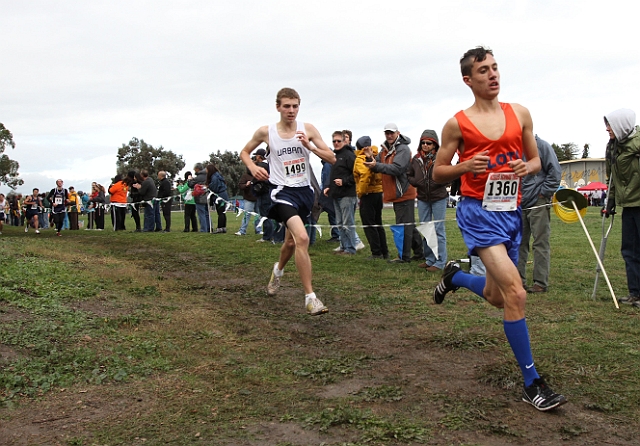 2010NCSXC BD5-1006.JPG - 2010 North Coast Section Cross Country Championships, Hayward High School, Hayward, California